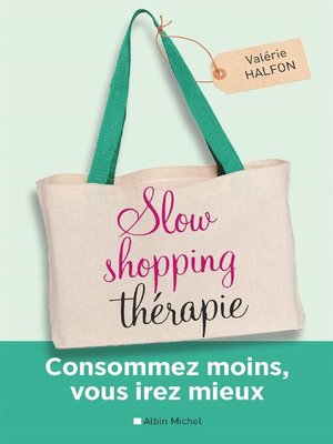 cover image of Slow shopping thérapie